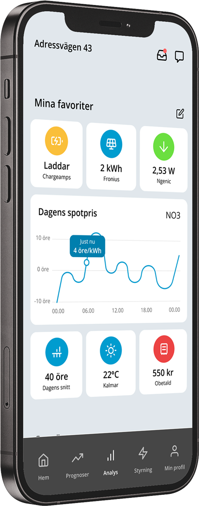 Hemvy Kalmar Energi app
